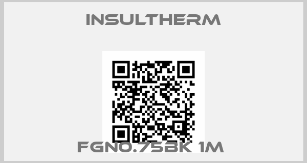 Insultherm-FGN0.75BK 1m 