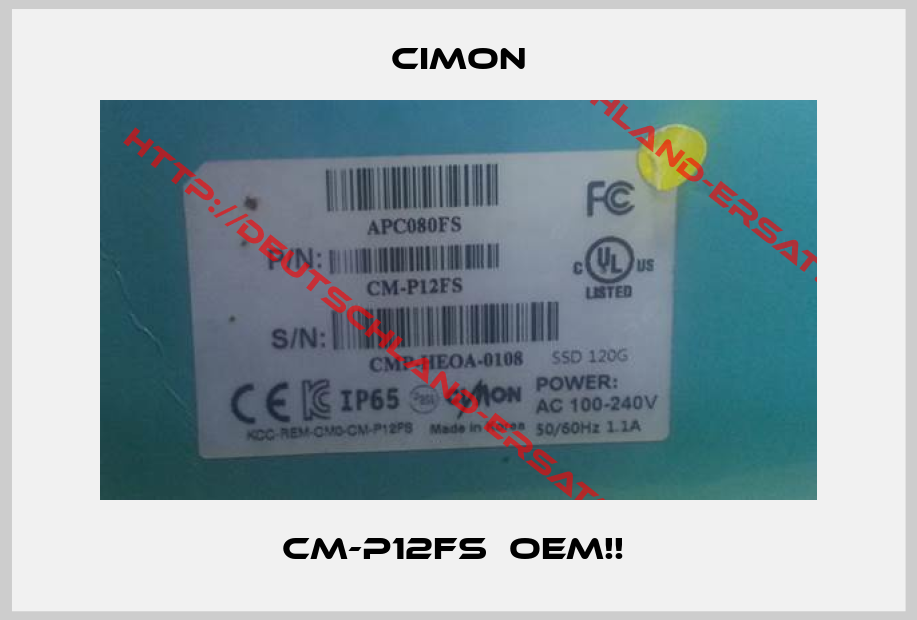 Cimon-CM-P12FS  OEM!! 