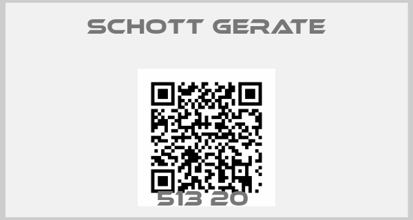 Schott Gerate-513 20 