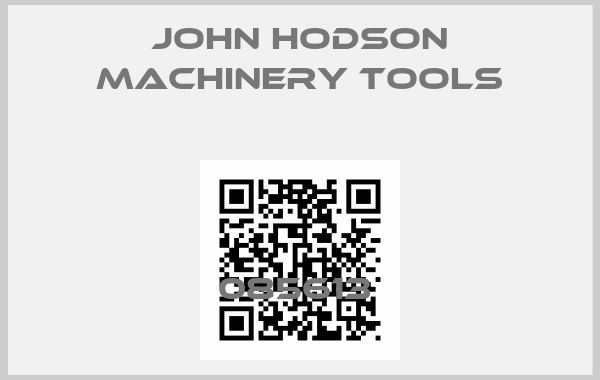 JOHN HODSON MACHINERY TOOLS-085613 