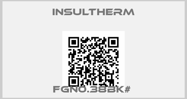 Insultherm-FGN0.38BK# 
