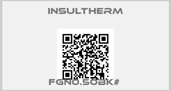 Insultherm-FGN0.50BK# 