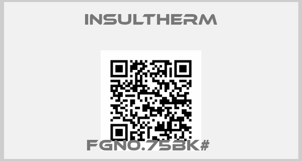 Insultherm-FGN0.75BK# 