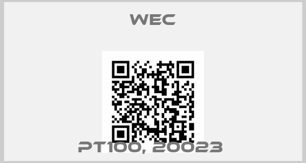 Wec-PT100, 20023 