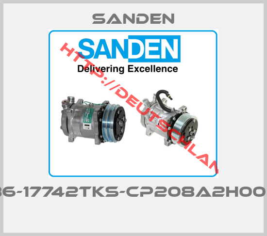 Sanden-51586-17742TKS-CP208A2H000175 