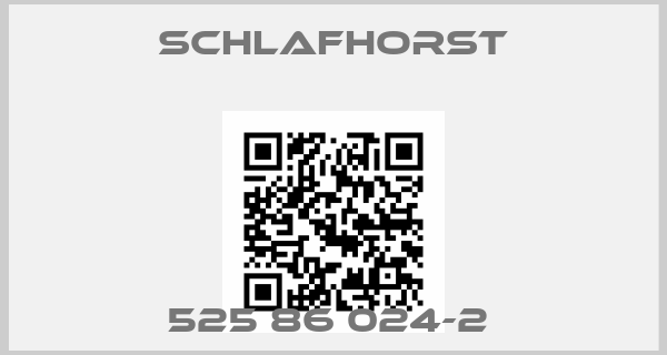 Schlafhorst-525 86 024-2 