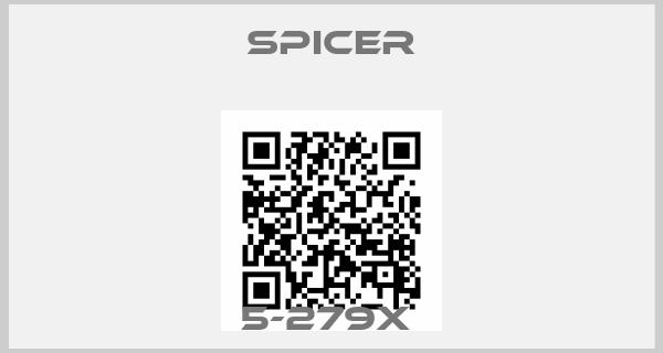 Spicer-5-279X 