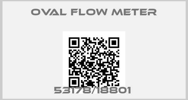 OVAL flow meter-53178/18801 