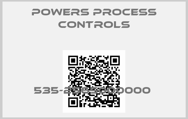 Powers Process Controls-535-2565000000 
