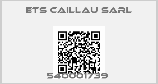 Ets Caillau Sarl-540001739 