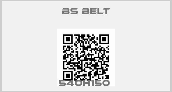 Bs Belt-540H150 
