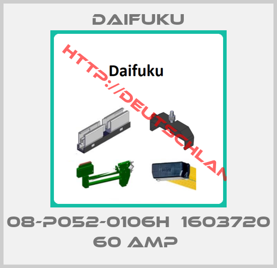 Daifuku-08-P052-0106h  1603720 60 Amp 