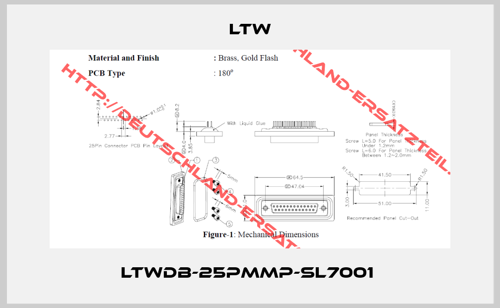 LTW-LTWDB-25PMMP-SL7001 
