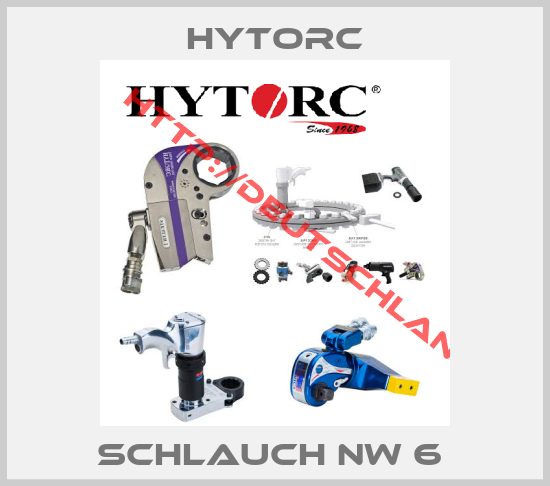 Hytorc-Schlauch NW 6 