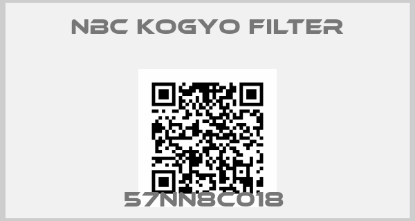 NBC KOGYO FILTER-57NN8C018 
