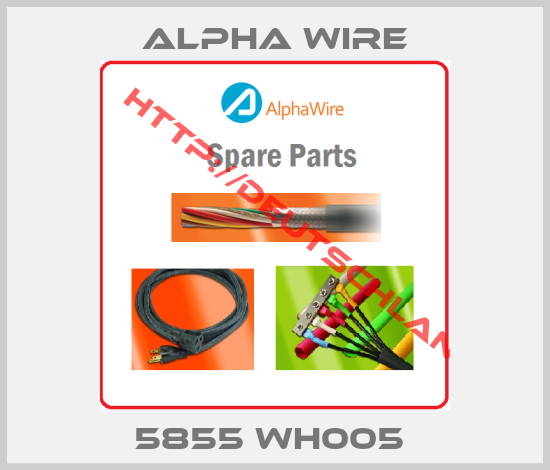 Alpha Wire-5855 WH005 