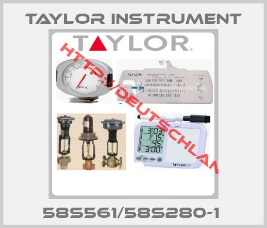 Taylor Instrument-58S561/58S280-1 