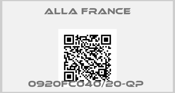 Alla France-0920FC040/20-qp 