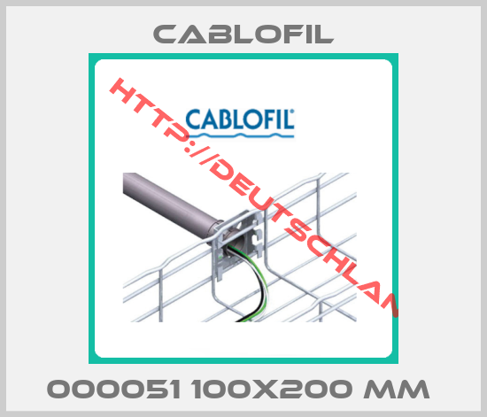 Cablofil-000051 100x200 mm 