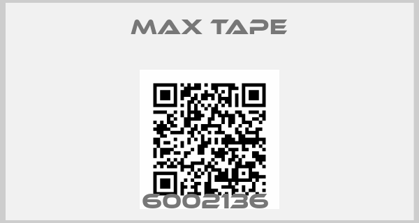 MAX TAPE-6002136 