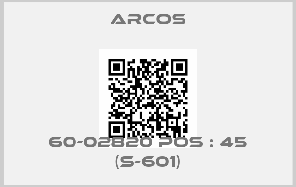 Arcos-60-02820 POS : 45 (S-601)