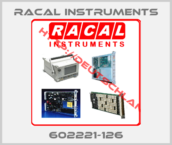 RACAL INSTRUMENTS-602221-126