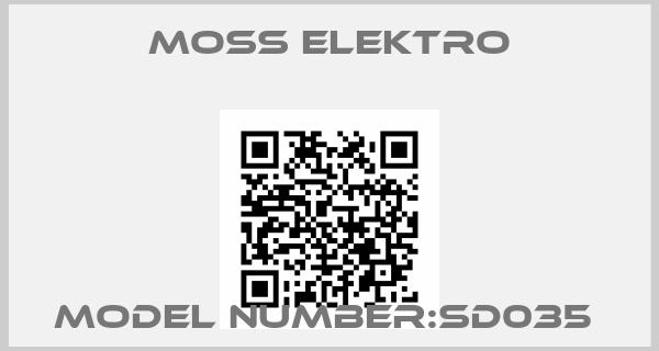 Moss Elektro-Model Number:SD035 