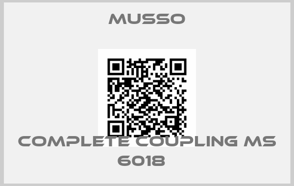 Musso-Complete coupling MS 6018  