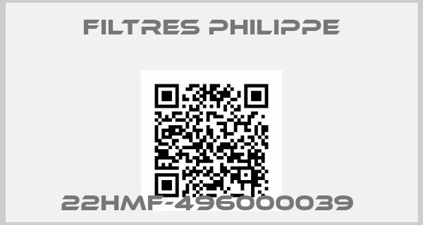 Filtres Philippe-22HMF-496000039 