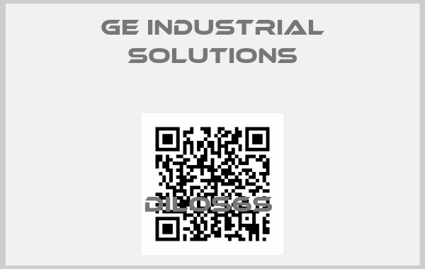 GE Industrial Solutions- Dilos6s 