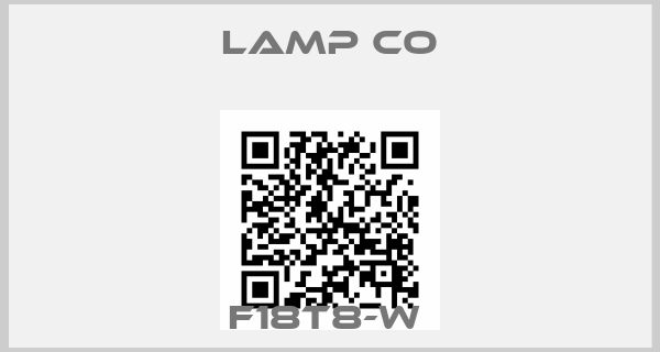 Lamp Co-F18T8-W 