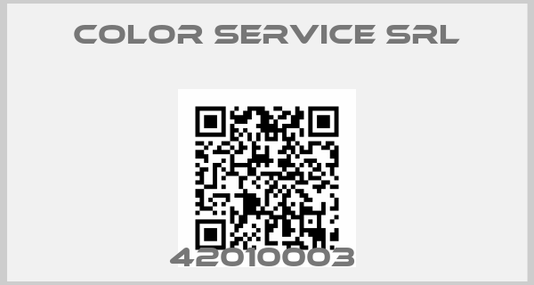 Color Service Srl-42010003 