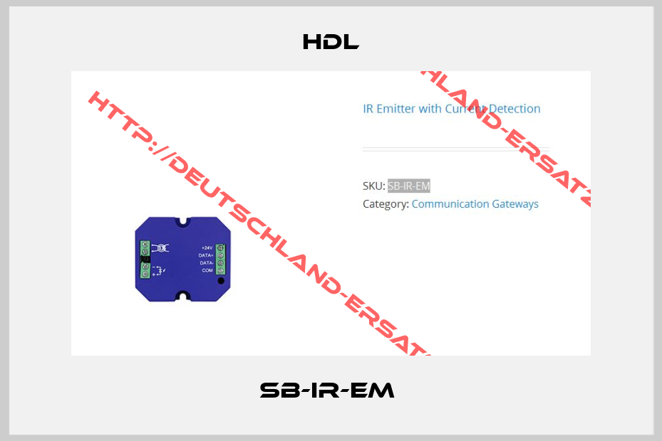 HDL-SB-IR-EM 