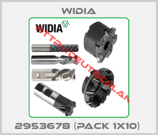 Widia-2953678 (pack 1x10) 