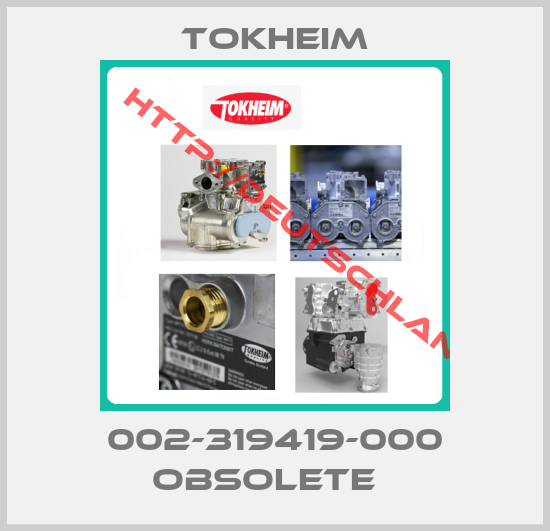 Tokheim-002-319419-000 obsolete  
