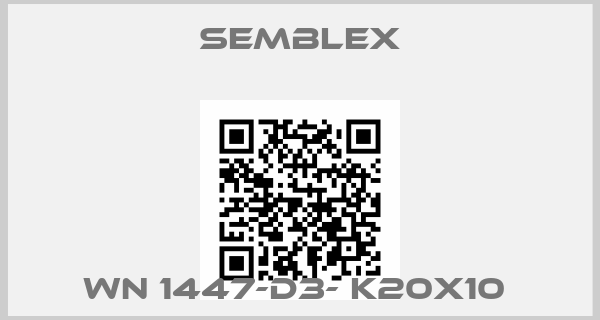 Semblex-WN 1447-d3- K20x10 