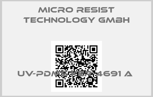 micro resist technology GmbH-UV-PDMS KER-4691 A 