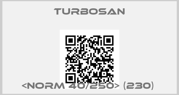 Turbosan-<NORM 40/250> (230) 