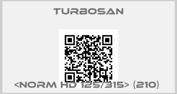 Turbosan-<NORM HD 125/315> (210) 