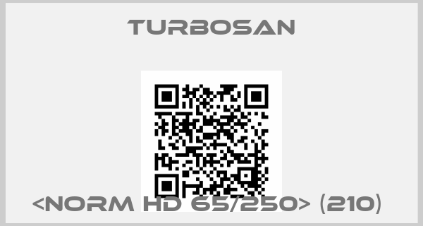 Turbosan-<NORM HD 65/250> (210) 
