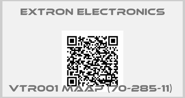 Extron Electronics-VTR001 MAAP (70-285-11) 