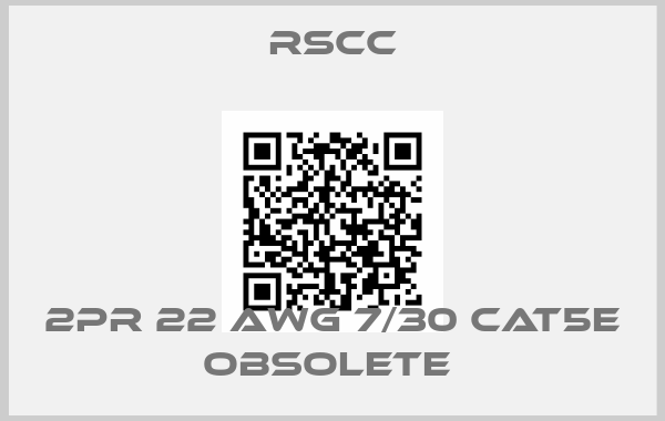 RSCC-2PR 22 AWG 7/30 CAT5E obsolete 