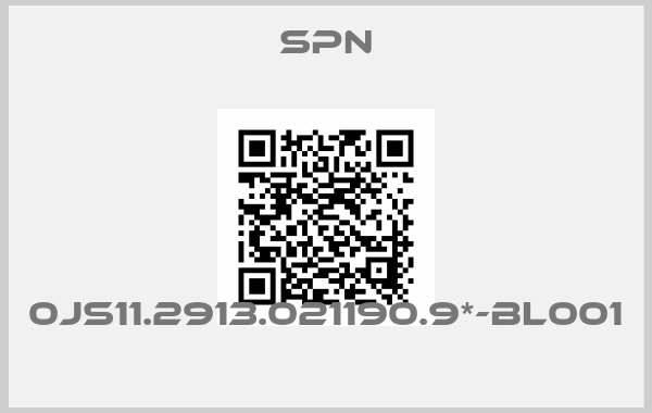 Spn-0JS11.2913.021190.9*-BL001 