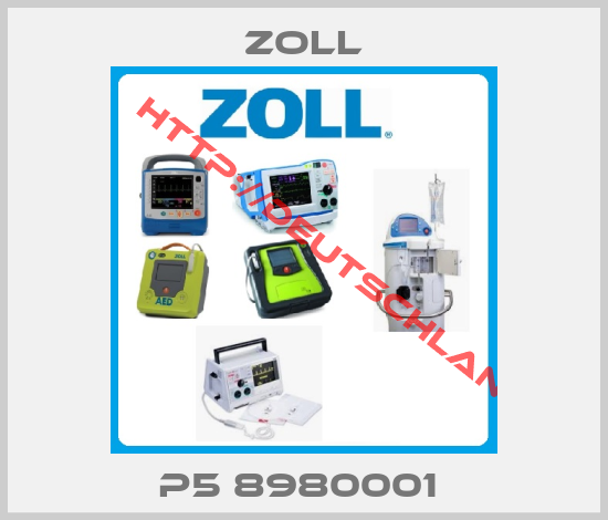 Zoll-P5 8980001 