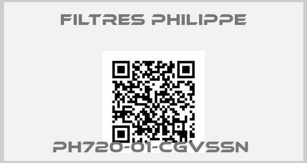 Filtres Philippe-PH720-01-CGVSSN 