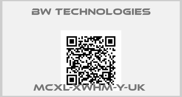 BW Technologies-MCXL-XWHM-Y-UK 