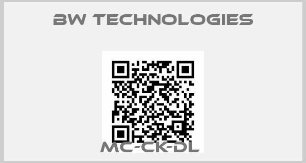 BW Technologies-MC-CK-DL 