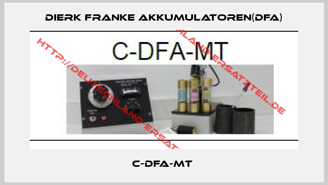 Dierk Franke Akkumulatoren(DFA)-C-DFA-MT 
