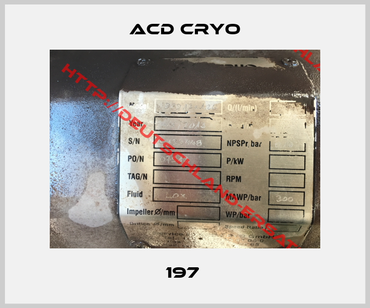 Acd Cryo-197 