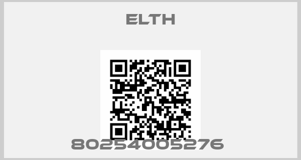 ELTH-80254005276 
